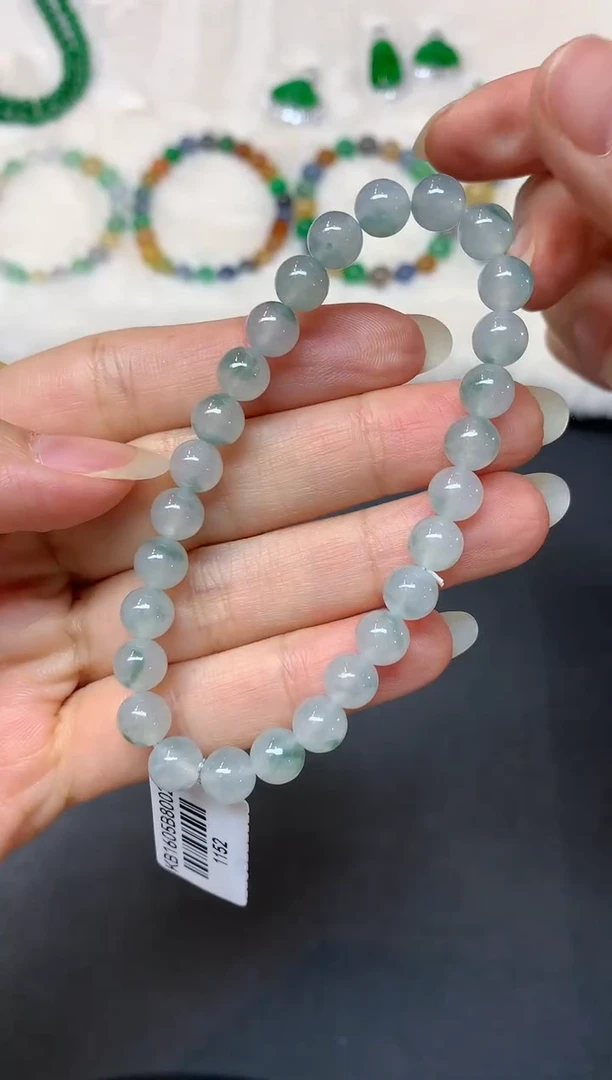 未镶嵌手串翡翠W110|1980