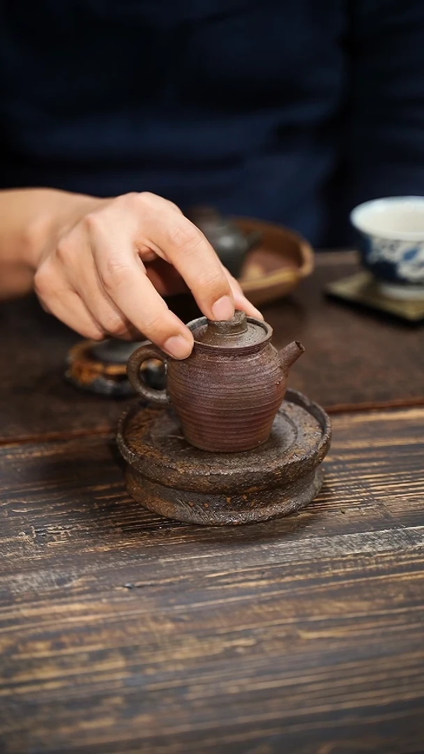 3***i全手工制作  南蛮 正把壶