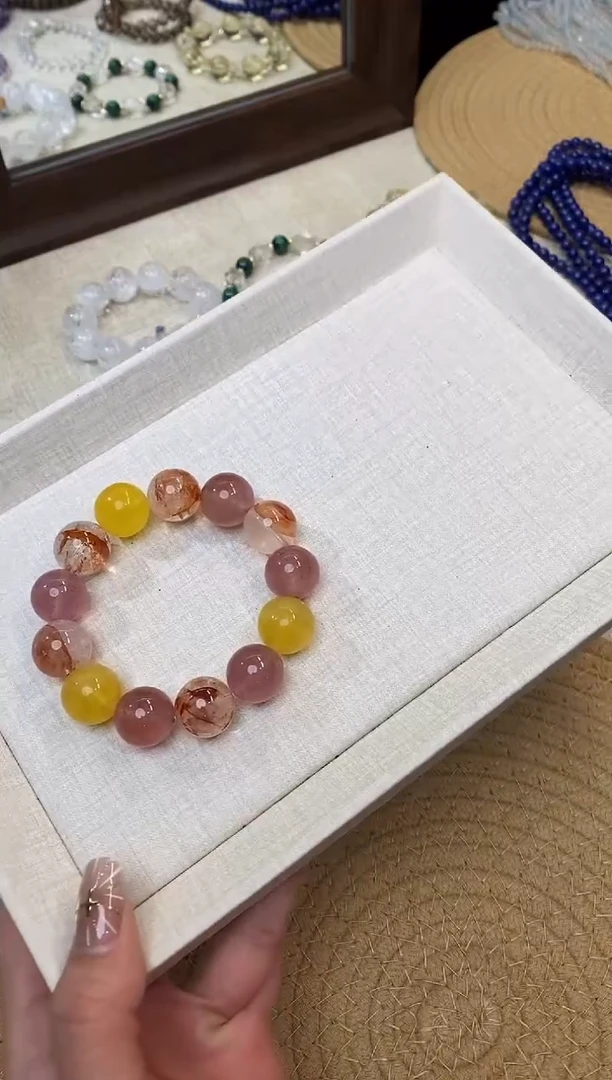 未镶嵌手串水晶A037设计款/素圈手串多样性发一