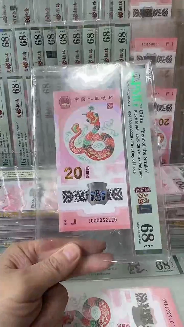 塑料000032220-蛇钞单张