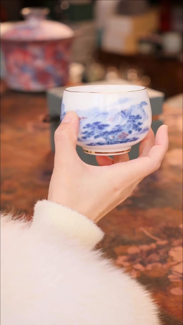 【闪购商品】陶瓷茶具（无礼盒无茶盘）@@138