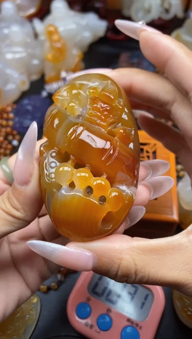 【闪购商品】玛瑙/玉髓颈饰未镶嵌ll