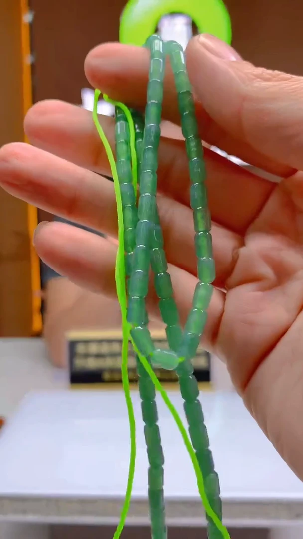 未镶嵌定制翡翠毛货闪购链接ZS023带珠链