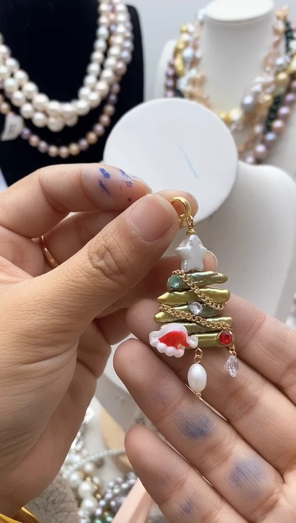 【闪购商品】淡水珍珠颈饰钛钢183