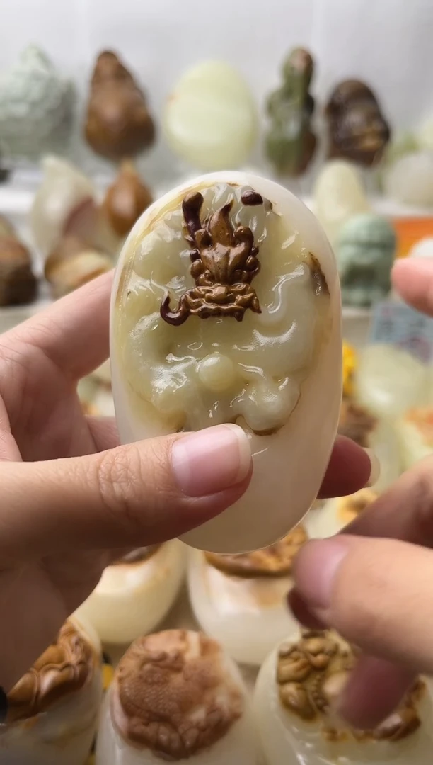 石材古青石棉纹正常不退换龙微瑕