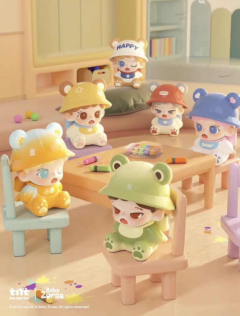 【星辰拆盒】Zoraa小小幼稚园萌粒系列盲盒