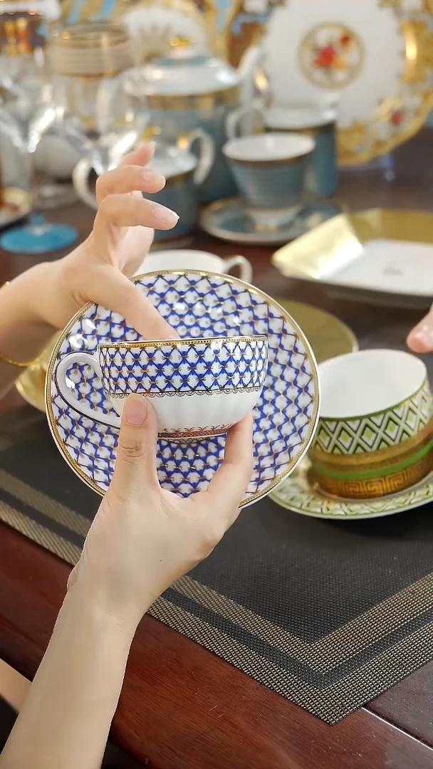 瓷片咖啡杯碟  福利价