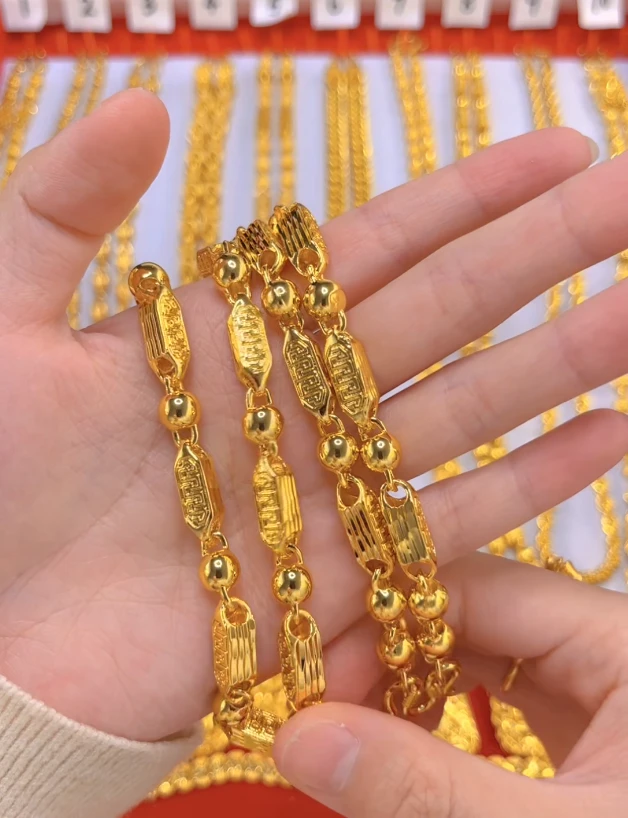 合金项链  【高级定制】收藏级轻奢时尚设计项链长城纹项链