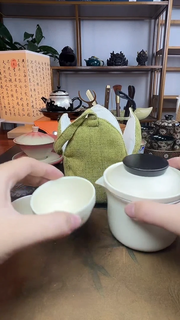 宠粉福利清仓木盖旅行茶具