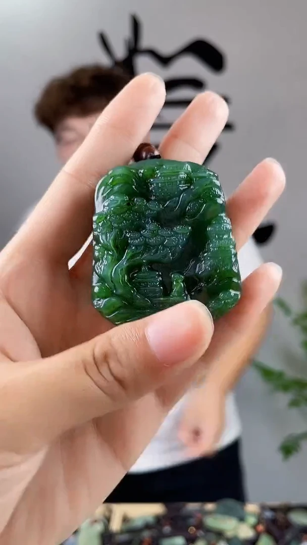 和田玉未镶嵌颈饰拍一发一，多样性发货