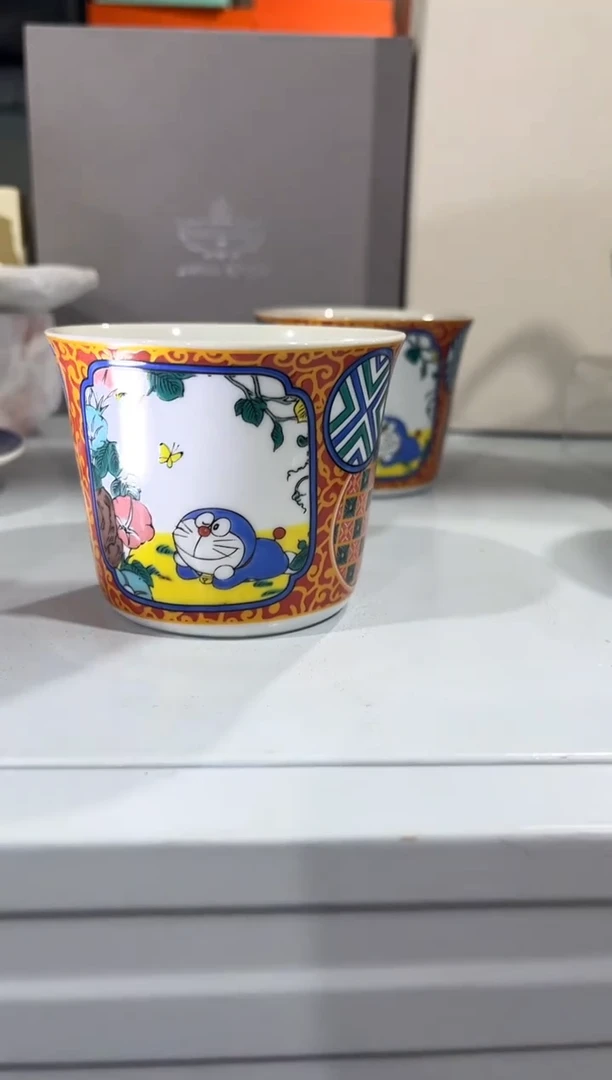 杯子骨瓷（原盒）机器猫主人杯一个