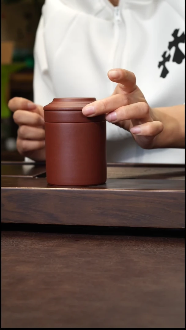 茶壶紫砂红清水快乐杯