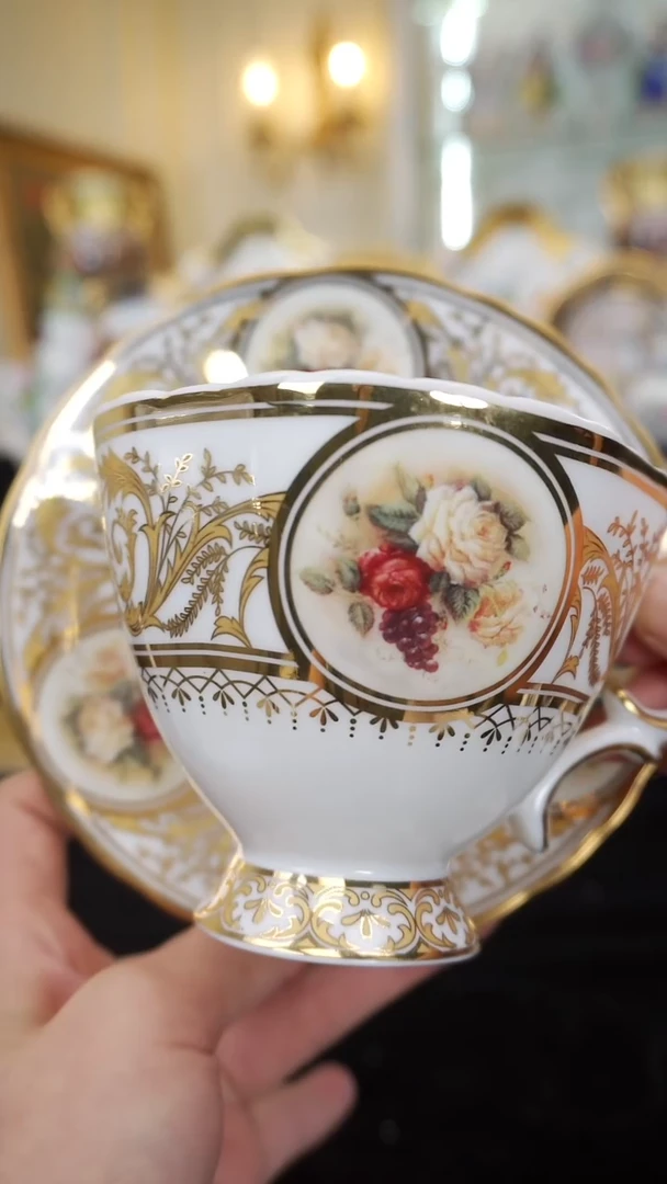 骨瓷婷婷中古器物如图所示64
