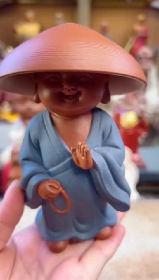 紫砂茶宠器闵茶宠摆件