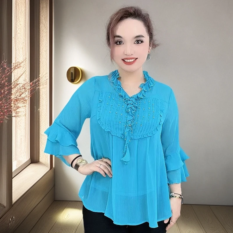 2025新款春季时尚百搭气质洋气上衣