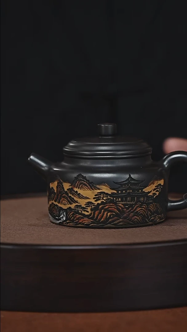 茶壶紫砂原矿紫砂壶