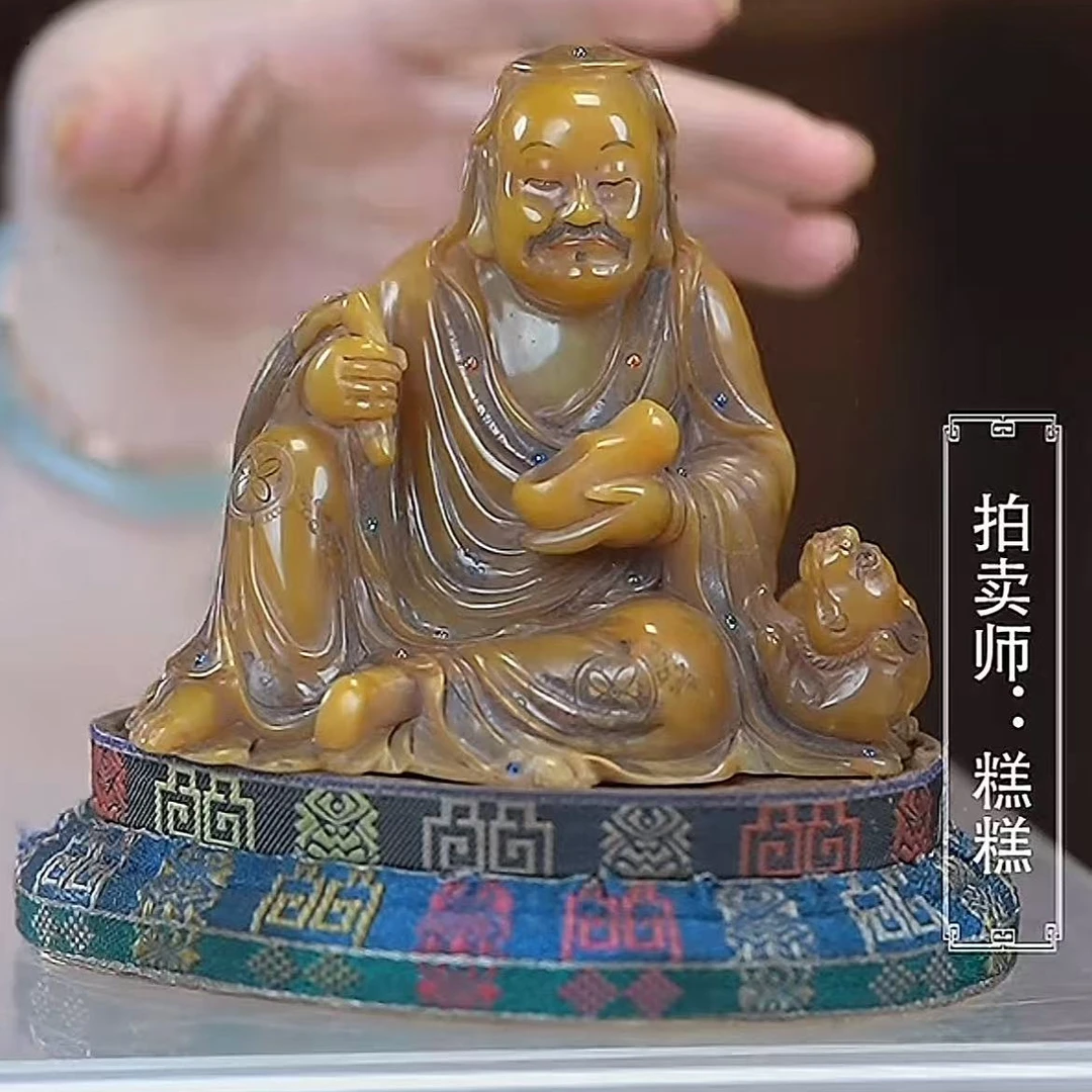 寿山罗汉摆件