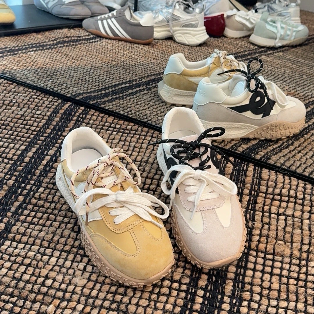 5036德训鞋女小个子春季厚底百搭阿甘鞋子矮子乐