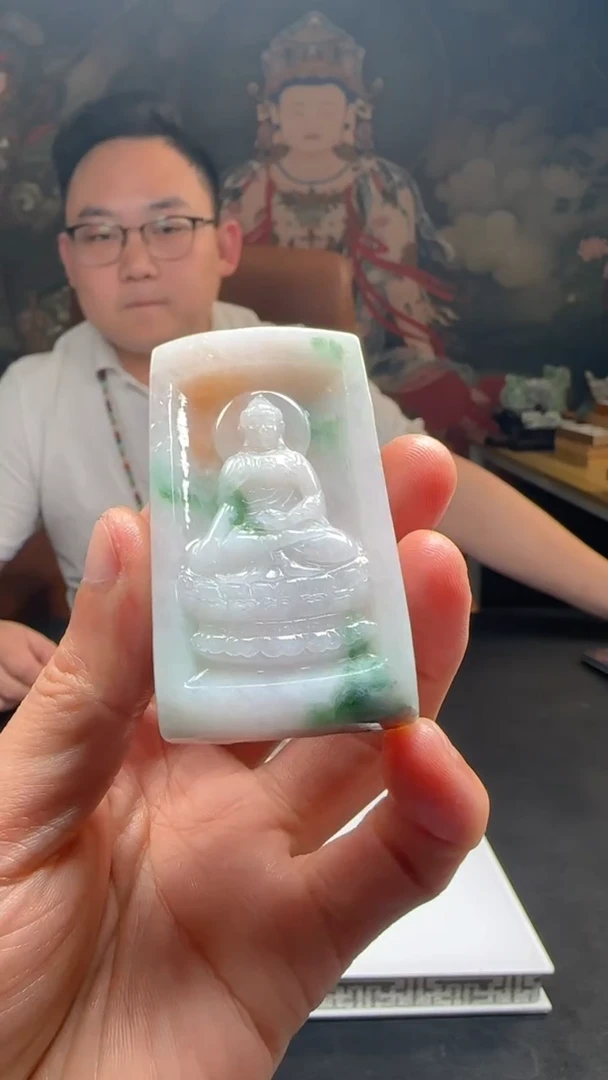 【闪购商品】定制翡翠未镶嵌L-@@QJXC2725