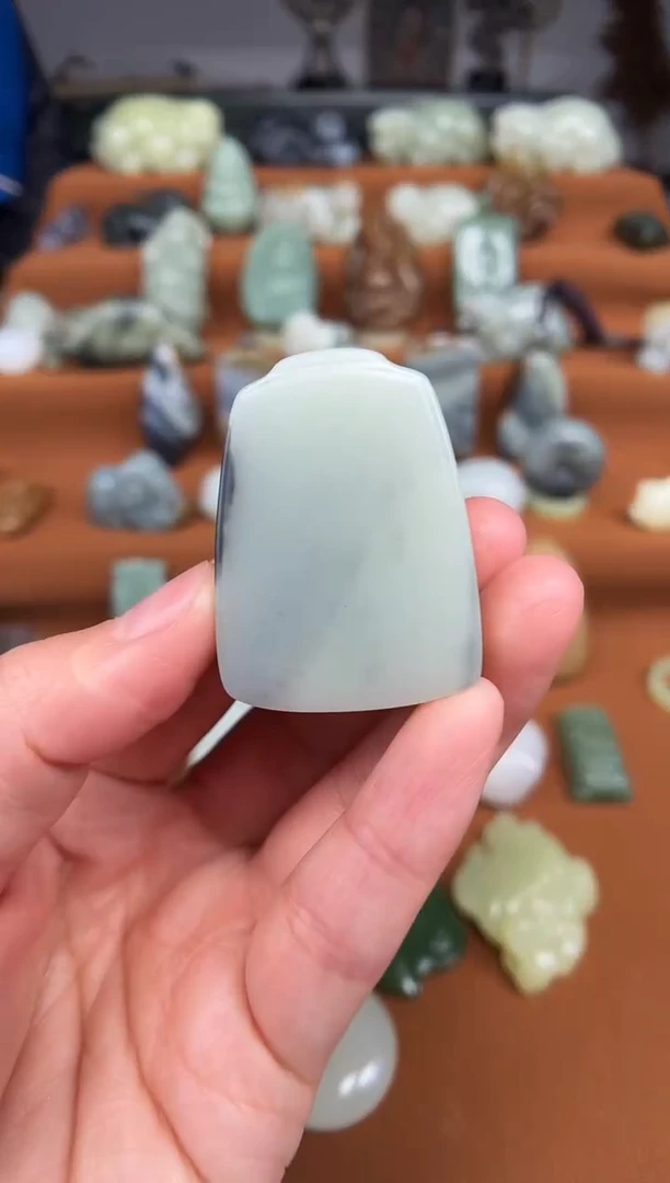 【闪购商品】和田玉颈饰未镶嵌平安牌