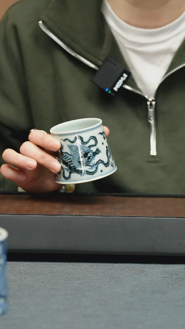 【闪购商品】杯五堂 双狮威士忌杯（摹古）