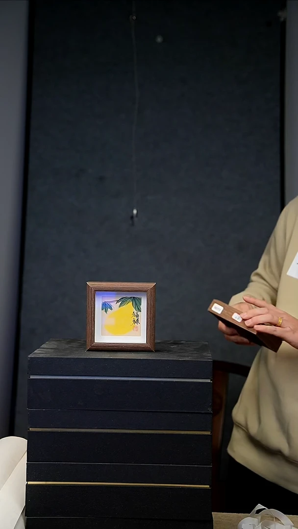 国画10*10CM手绘国画多样性  8111