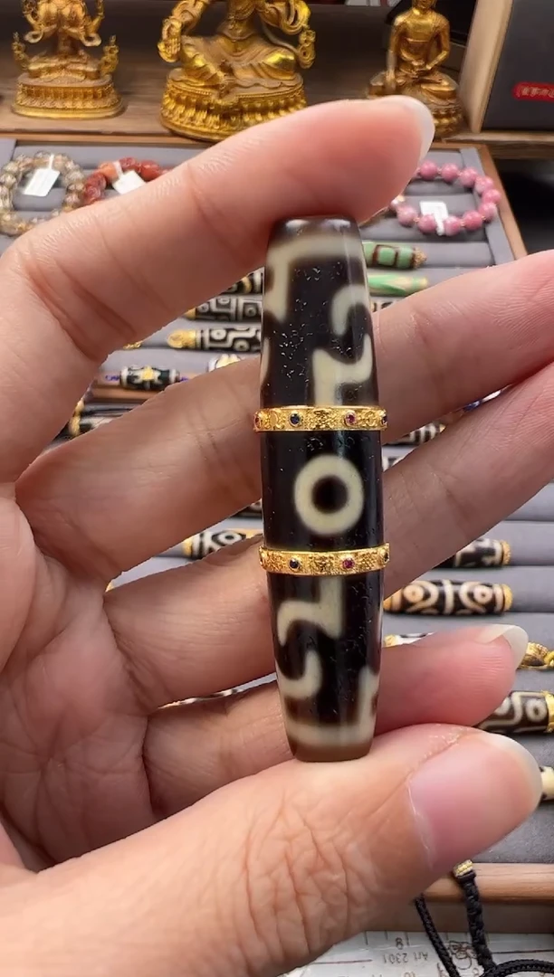 【闪购商品】玛瑙手链18K金镶嵌吊坠