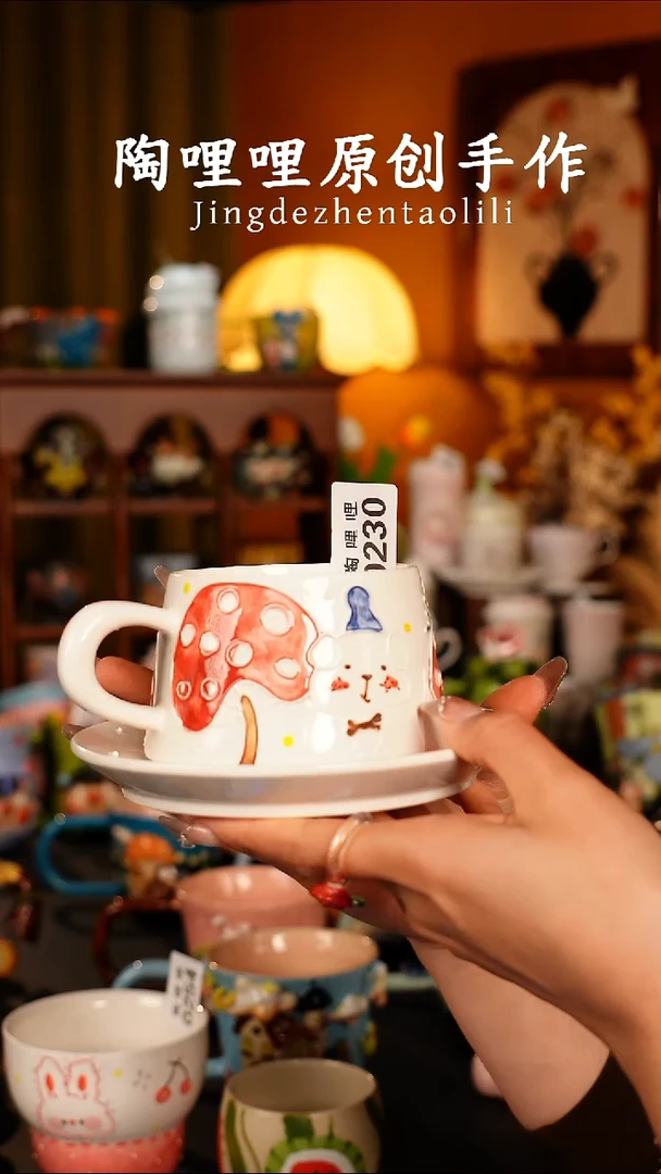 陶哩哩原创手作陶瓷0230