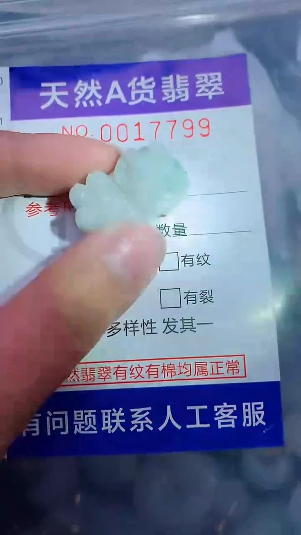 吊坠(不含链)未镶嵌翡翠1