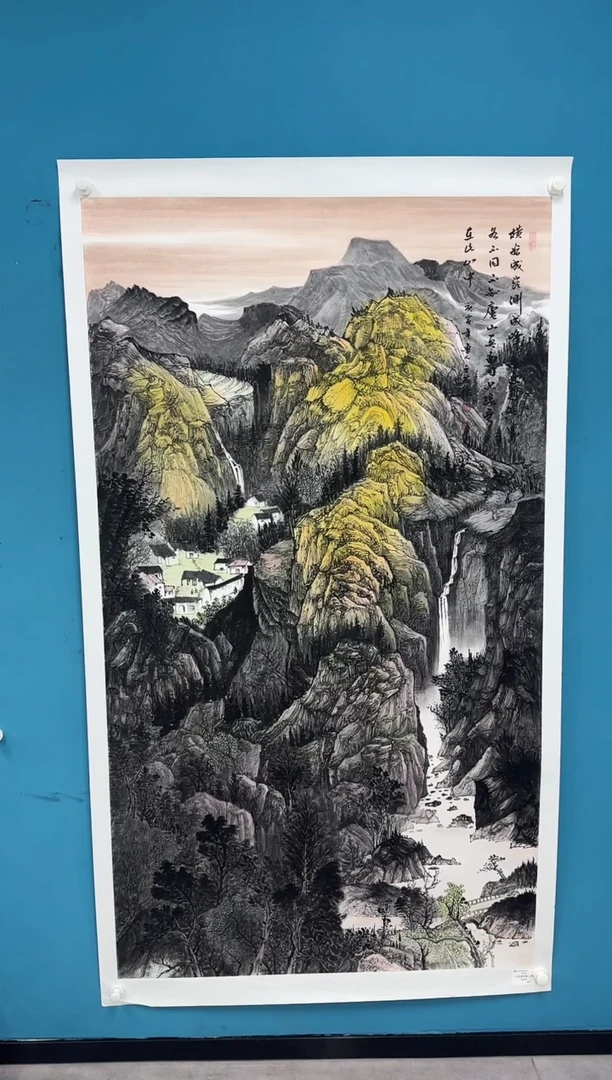 国画11.6-珍品-王夫怀-六尺整-95人民美术家原作