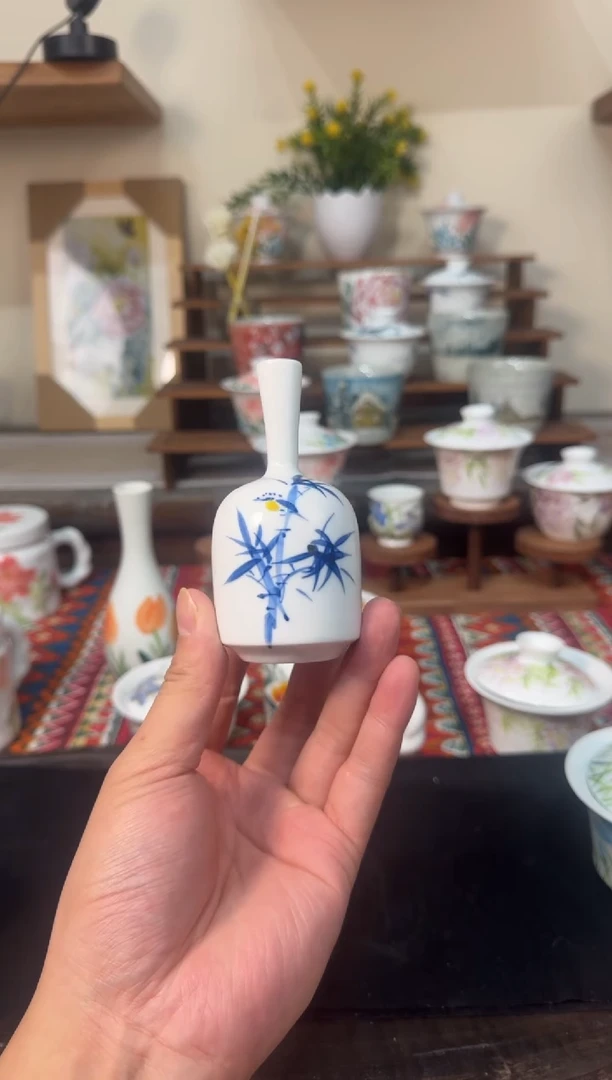 摆件瓷景德镇高温陶瓷清仓浮力