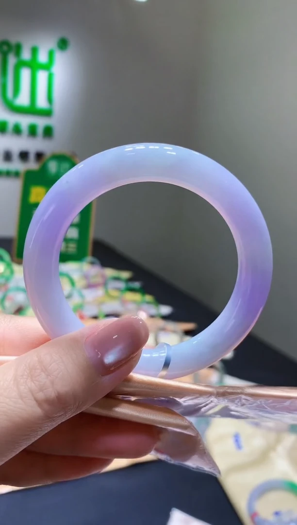 未镶嵌手镯翡翠k22天然缅甸A货翡翠54.