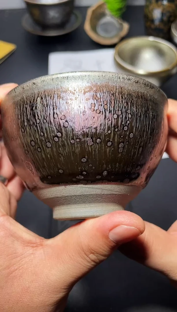 茶盏93叶紫建盏