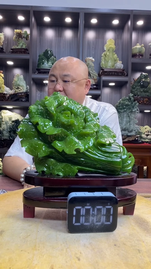 玉共* 玉岫岩料手工雕刻摆件居家装饰送礼一物一图