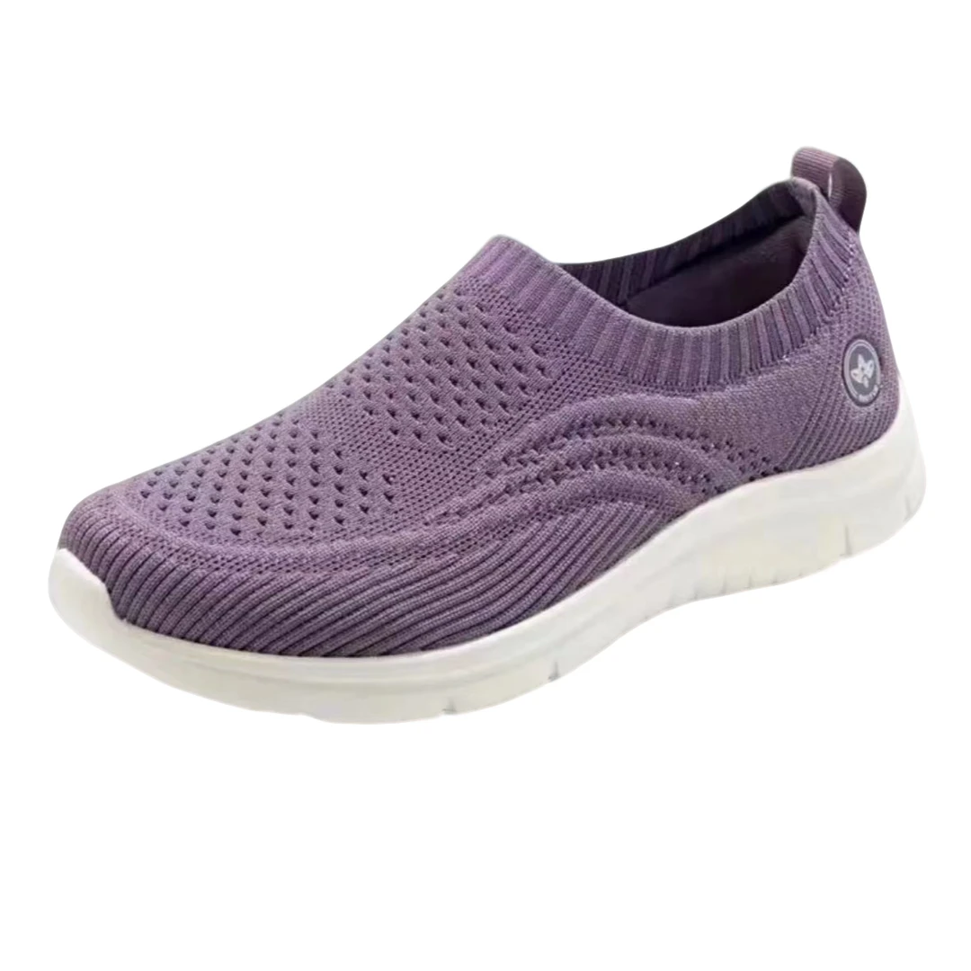 shuyue/舒悦（袜子鞋）清凉散步鞋中老年男女鞋妈妈休闲散步软底