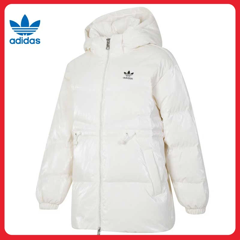【劲浪体育】adidas阿迪达斯三叶草女子运动休闲好羽绒服外套JD3781
