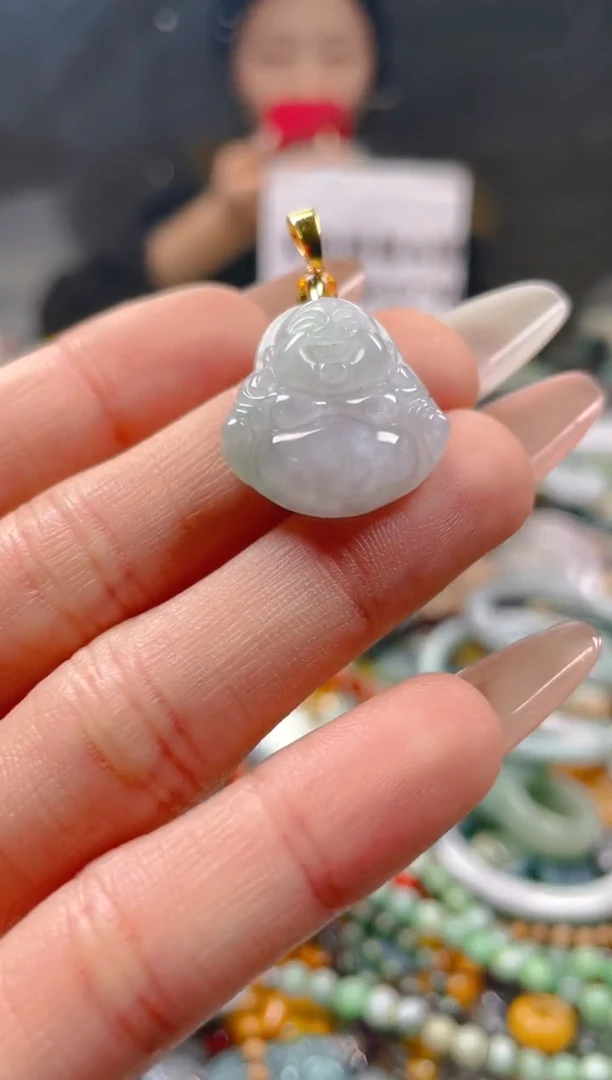 【闪购商品】翡翠颈饰未镶嵌/U/翡翠A货一图一物