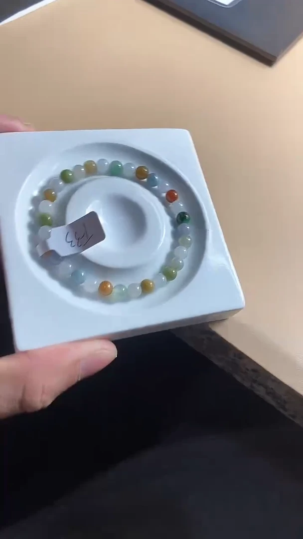 【闪购商品】翡翠手串未镶嵌天然翡翠A货手串F33