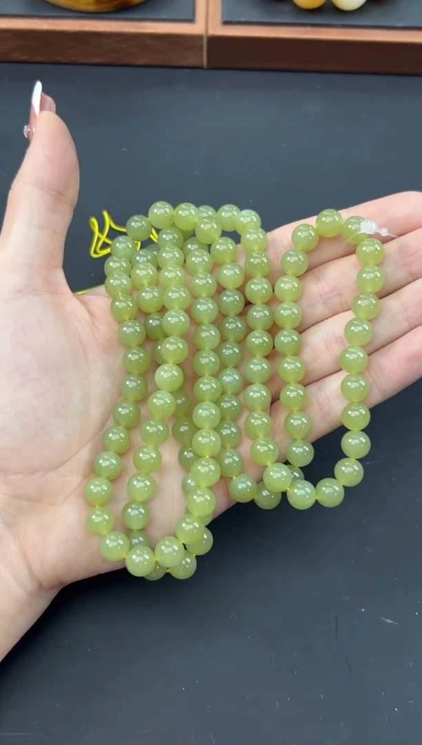 【闪购商品】和田玉项链未镶嵌若羌微色差卡8长链