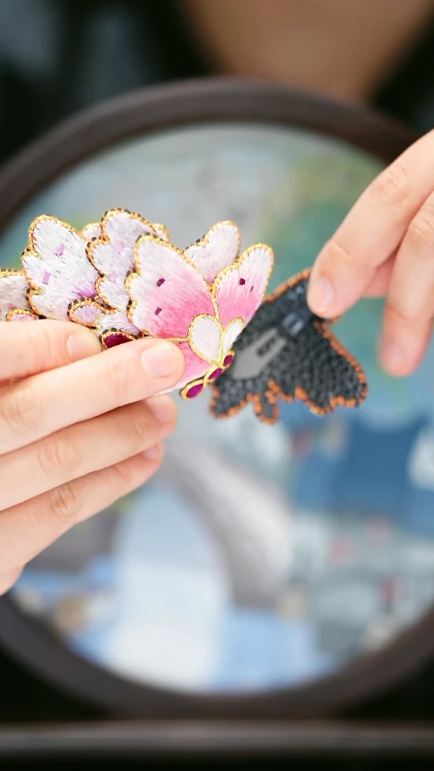 织绣73随机发黔东南苗族刺绣