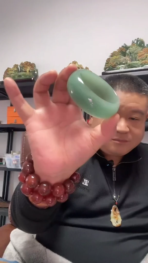 未镶嵌东陵石手镯60mm圈口