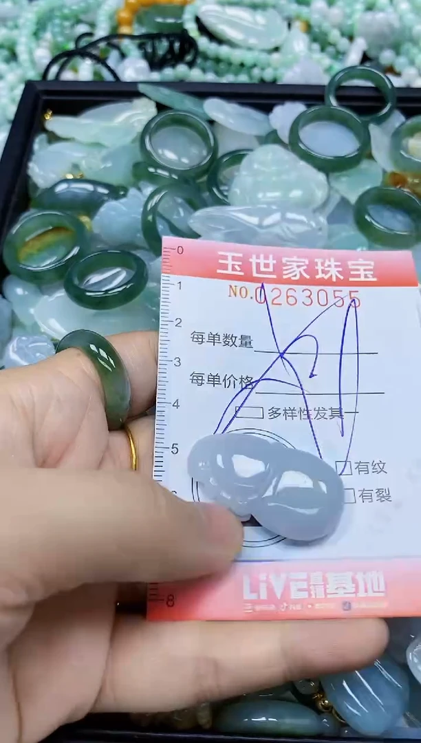 翡翠未镶嵌颈饰闪购0263055多样性发其一