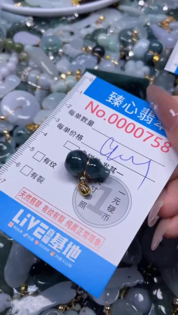 颈饰未镶嵌翡翠758