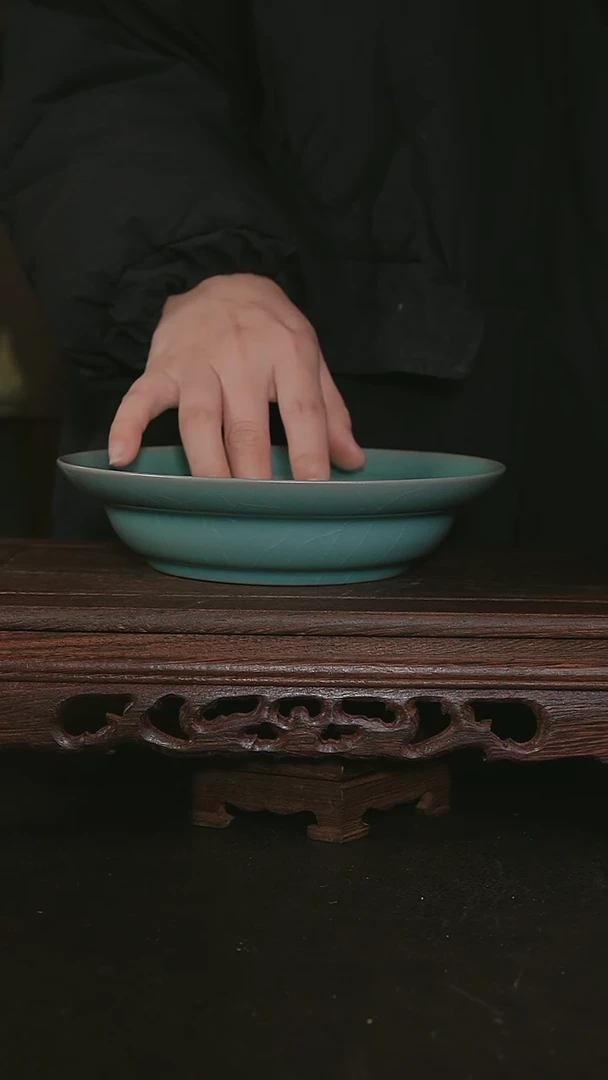 【闪购商品】其他仿古手工折沿盘