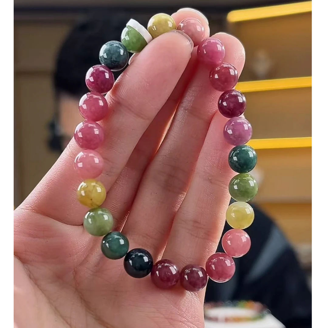 碧玺单圈毕业级8mm