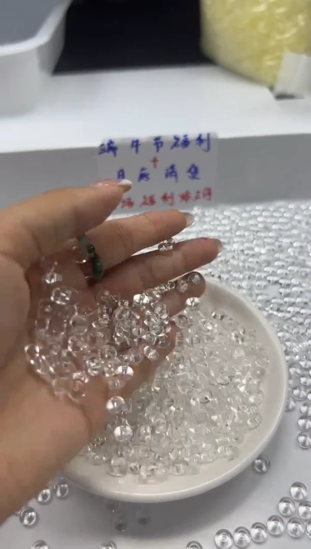 未镶嵌颈饰水晶w2300白水晶算盘6*3mm*50颗