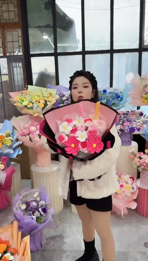 非遗手工定制花束，孤品清仓！！