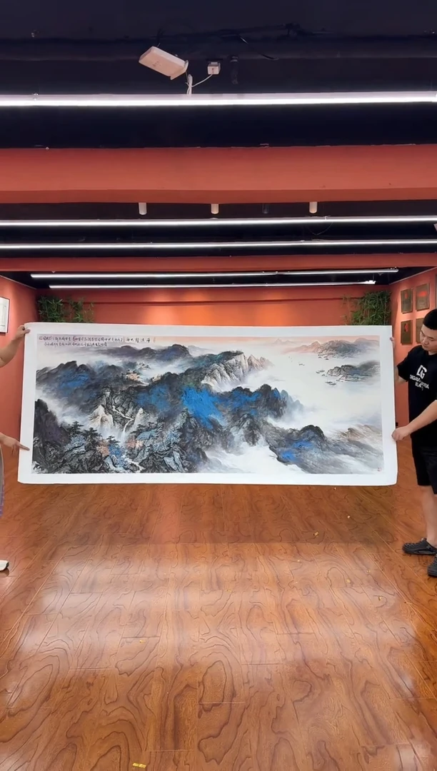 国画孙桂国老师作品，带合影证书16-102