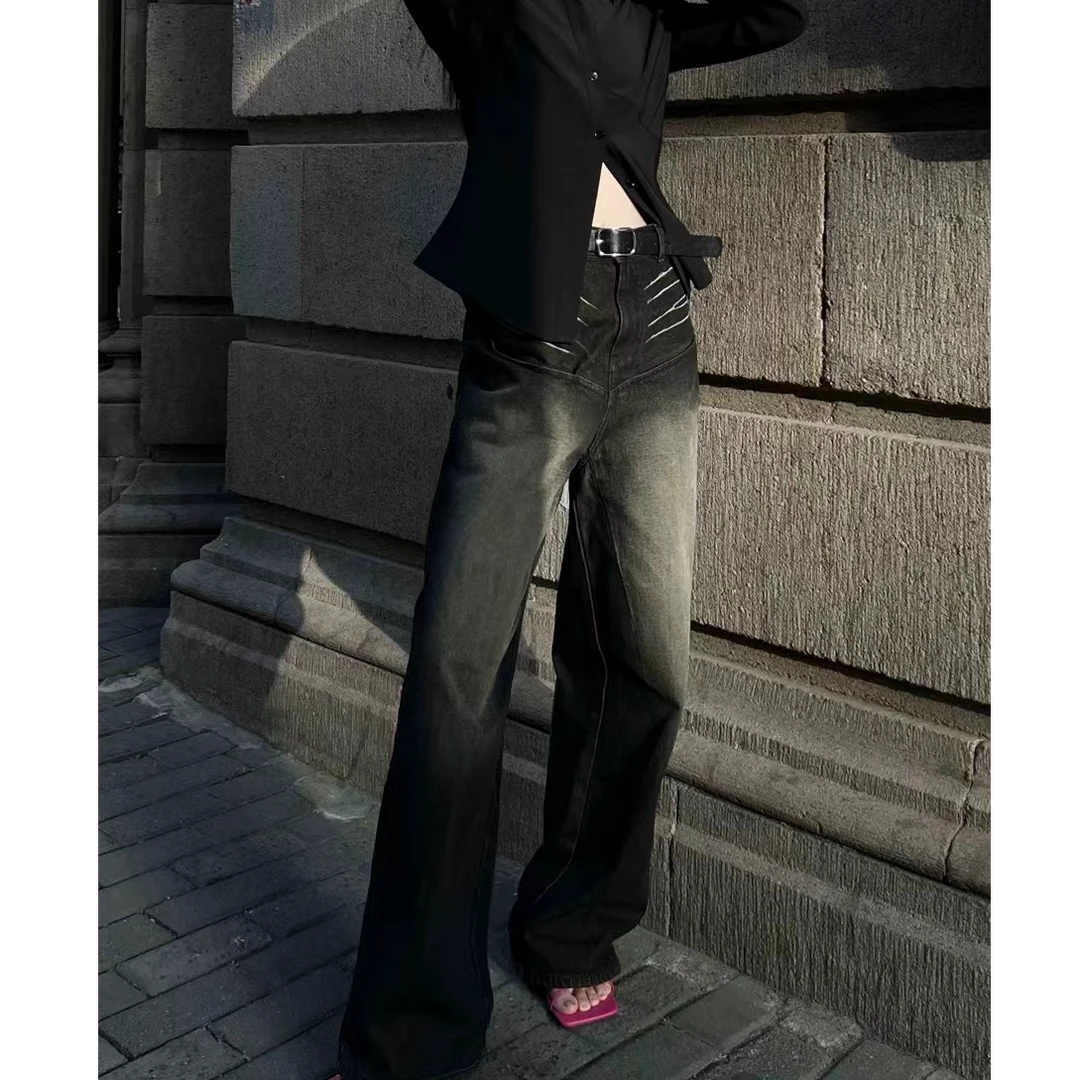 霞姐扣号孤品牛仔裤《15-25》