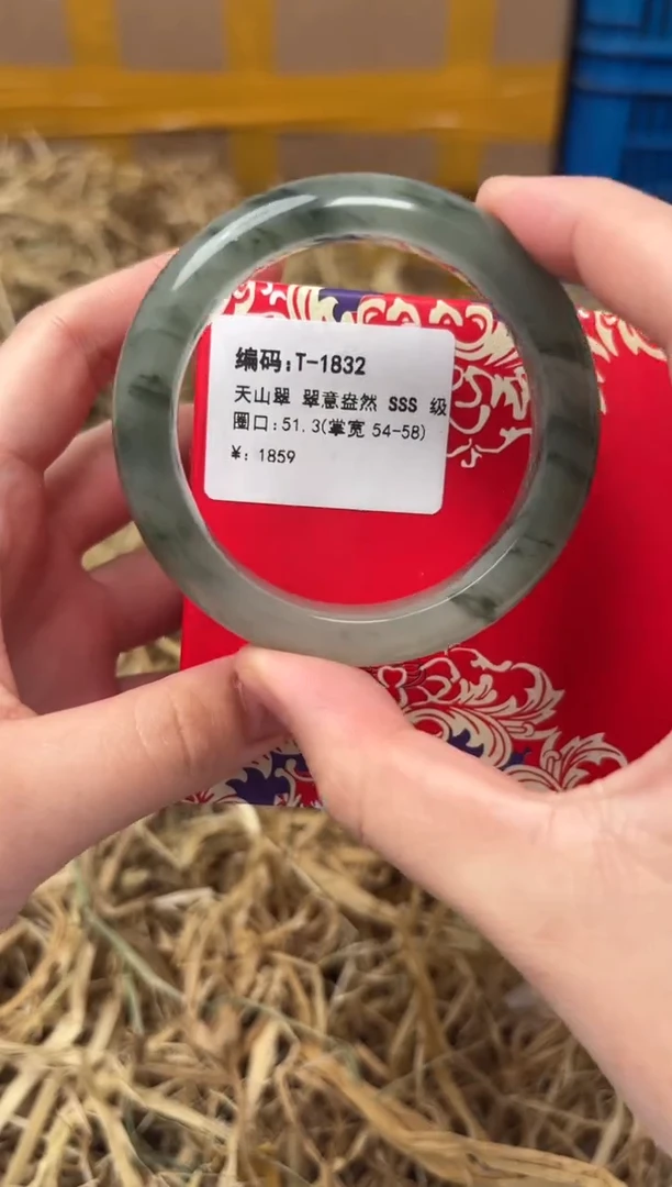 未镶嵌手镯石英质玉T-1832